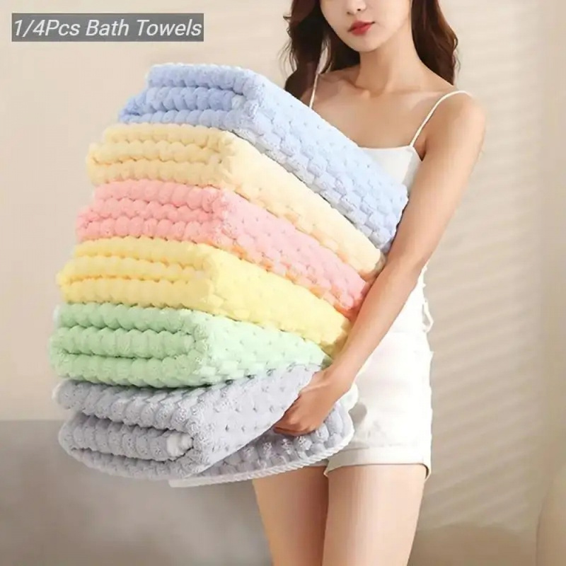 Home Textiles Super Soft - Superabsorbierendes Ultrafein-Faserhandtuch für Erwachsene, Schnelltrocknendes Texturhandtuch,