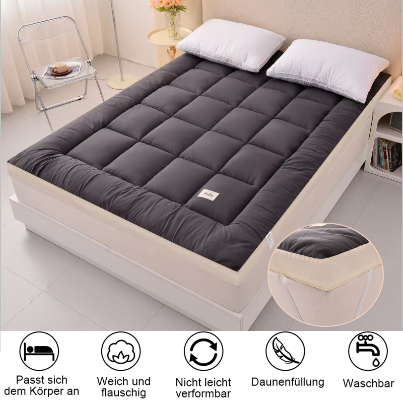 Mattress Pad Topper - Verdickte flauschige Matratze Twin Full Queen
