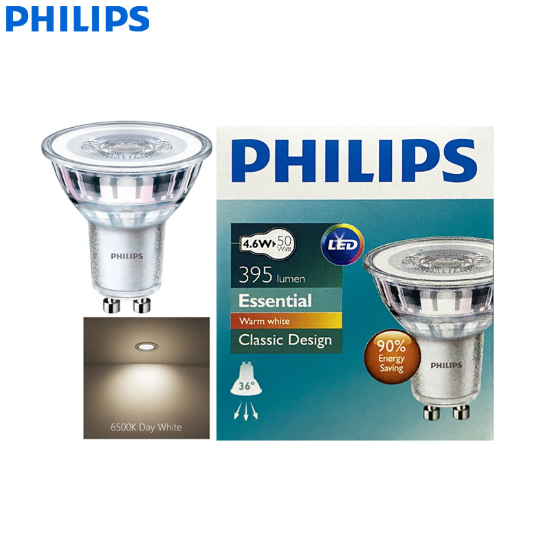 Philips Bulb Led Classic - Philips GU10 PAR16 Essential Classic Weiß