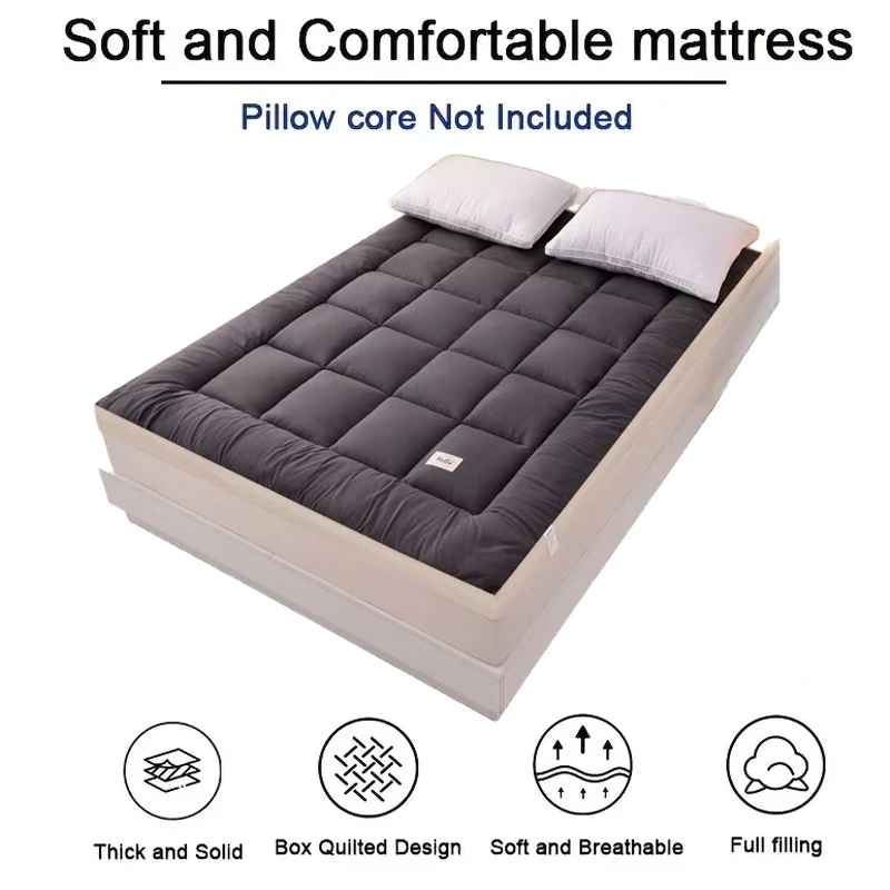 Verdickte flauschige Matratze  – Mattress Pad Topper Bewertung und Preis