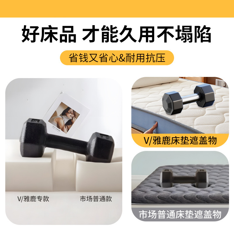 Memory-Latex-Matratzenauflage, – Mattress Pad Topper Bewertung und Preis
