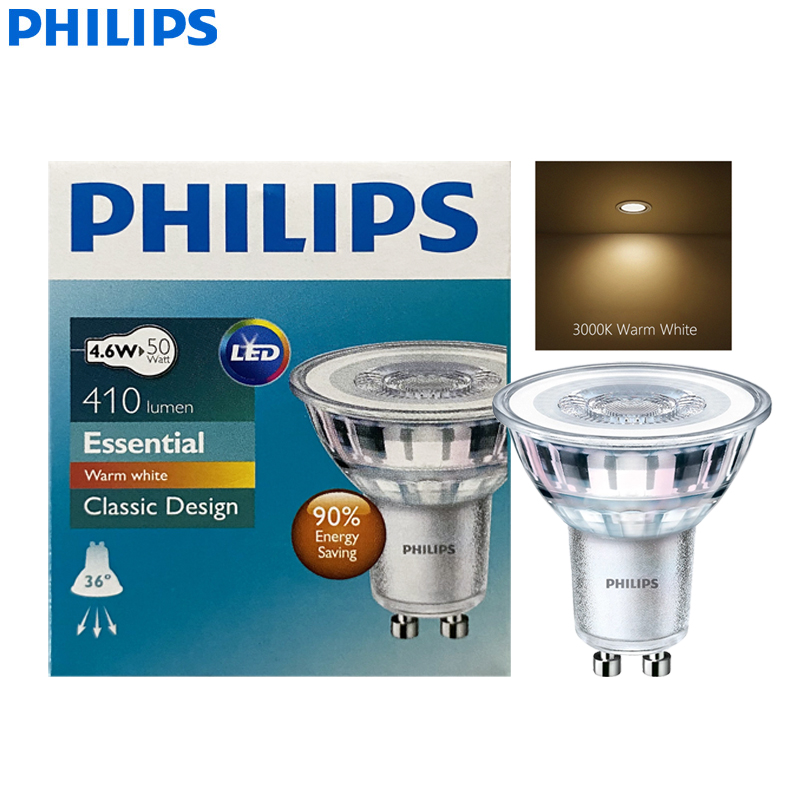 Philips LED GU10 PAR16 Essenti – Philips Bulb Led Classic Bewertung und Preis