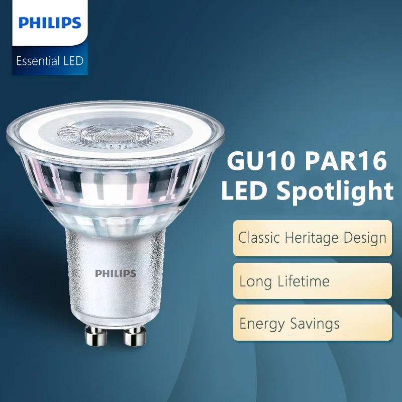 Philips LED GU10 PAR16 Essenti – Philips Bulb Led Classic Bewertung und Preis