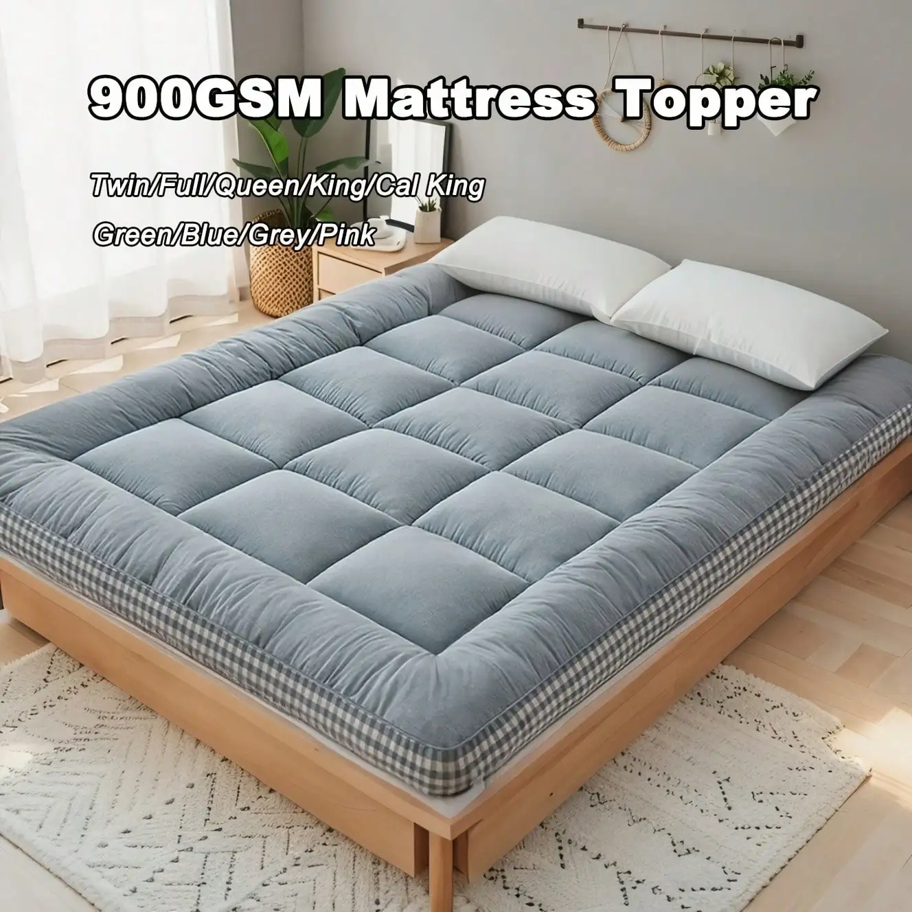 900GSM King-Matratzenauflage,  – Mattress Pad Topper Bewertung und Preis