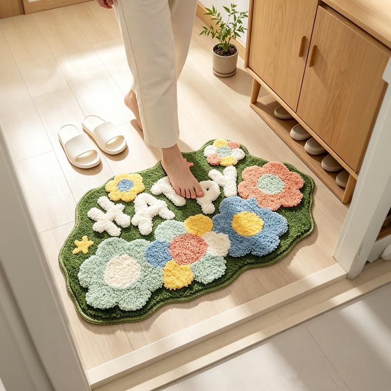 Minimalistische Badezimmer-Dus – Home Textiles Super Soft Bewertung und Preis