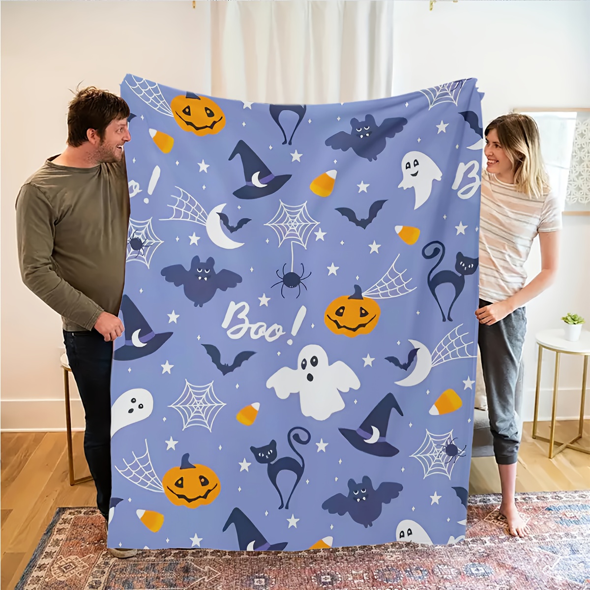 Halloween-Decke Kürbis Katze F – Home Textiles Super Soft Bewertung und Preis