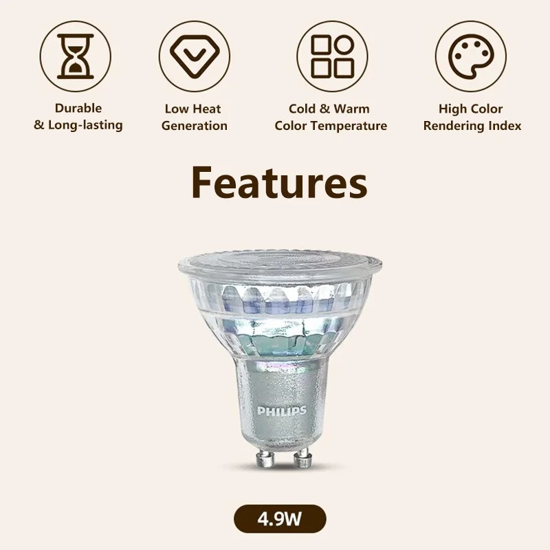 Philips GU10 PAR16 Essential C – Philips Bulb Led Classic Bewertung und Preis