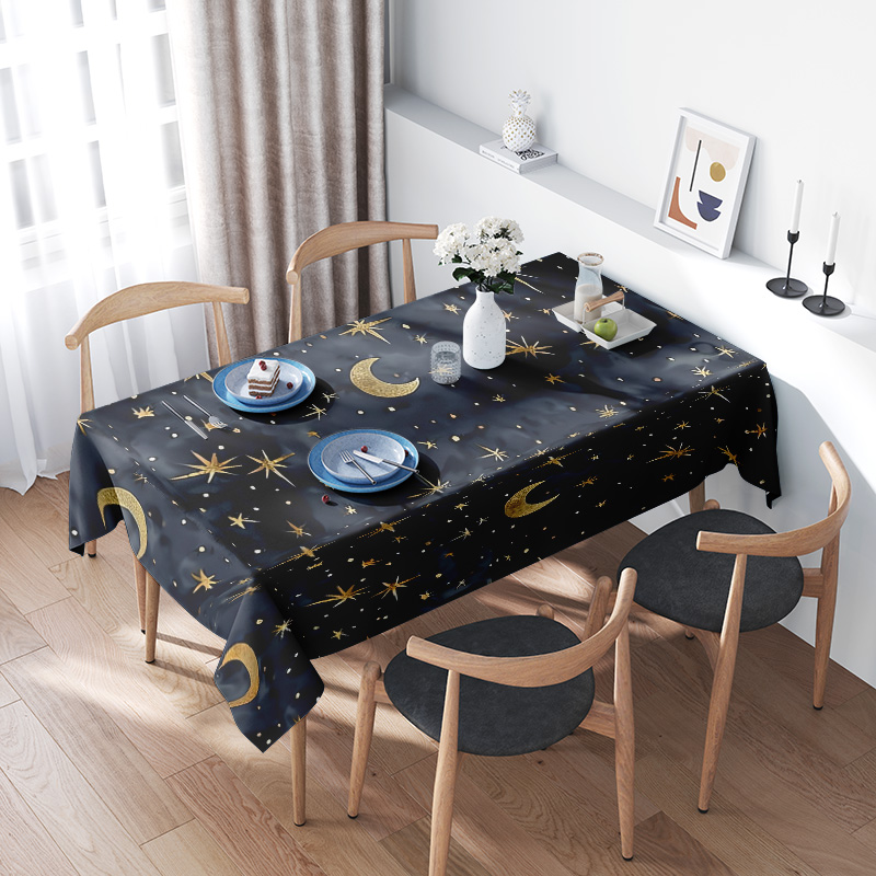 Stilvolle dunkelblaue Sterne-M – Home Textiles Com Bewertung und Preis