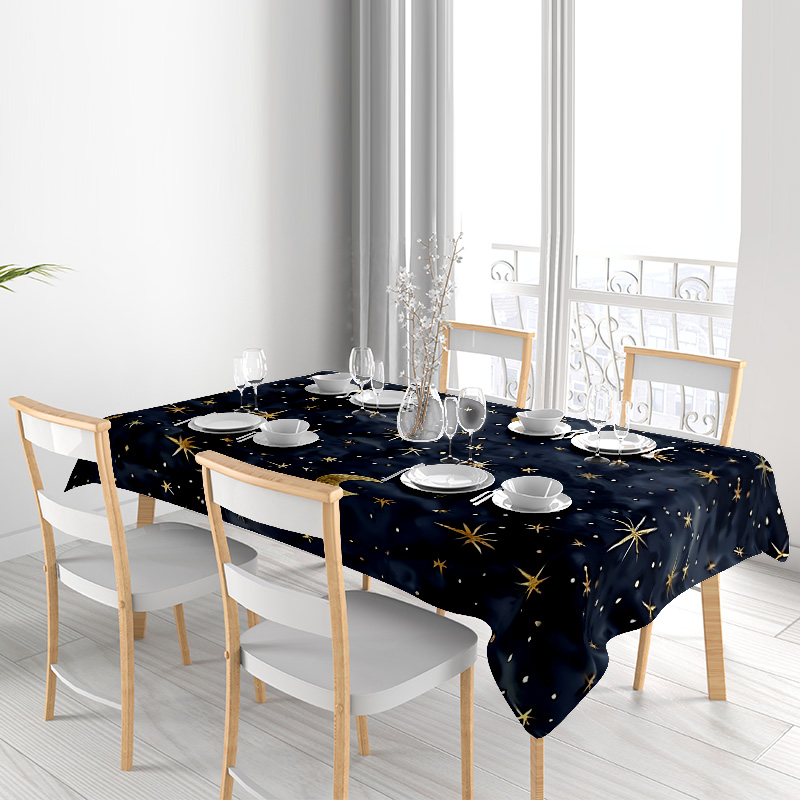 Stilvolle dunkelblaue Sterne-M – Home Textiles Com Bewertung und Preis